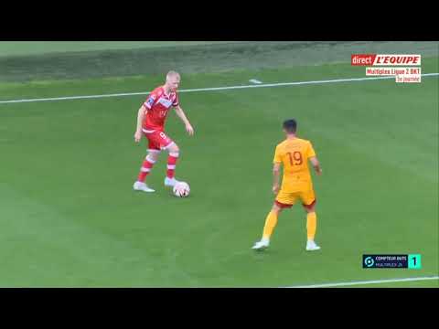 Valenciennes vs Rodez AF 1-0 Baptiste Guillaume 16' minutes