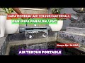 HOW TO MAKE A WATERFALL FROM PVC PIPE PORTABLE WATERFALL FOUNTAIN