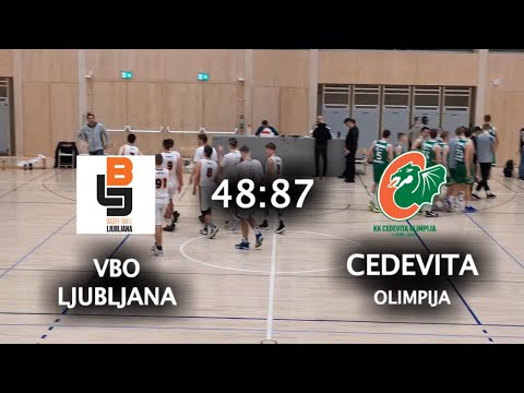 U19 1.SKL  VBO Ljubljana - Cedevita Olimpija  6.3.2022