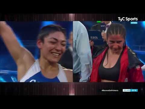Brenda Carabajal vs. Lilian Silva  - Boxeo de Primera - TyCSports