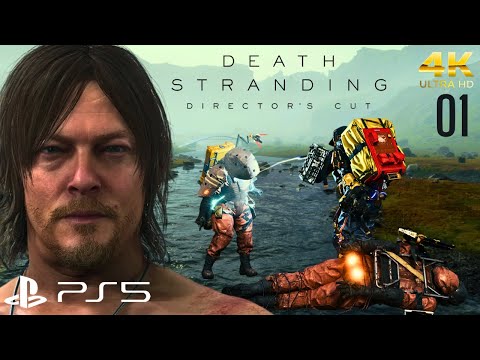 Death Stranding Director's cut movie (PS5) (4K 60fps HDR) part 1