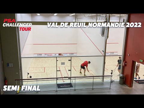 Live Squash: Val de Reuil Normandie 2022 - Semi Finals