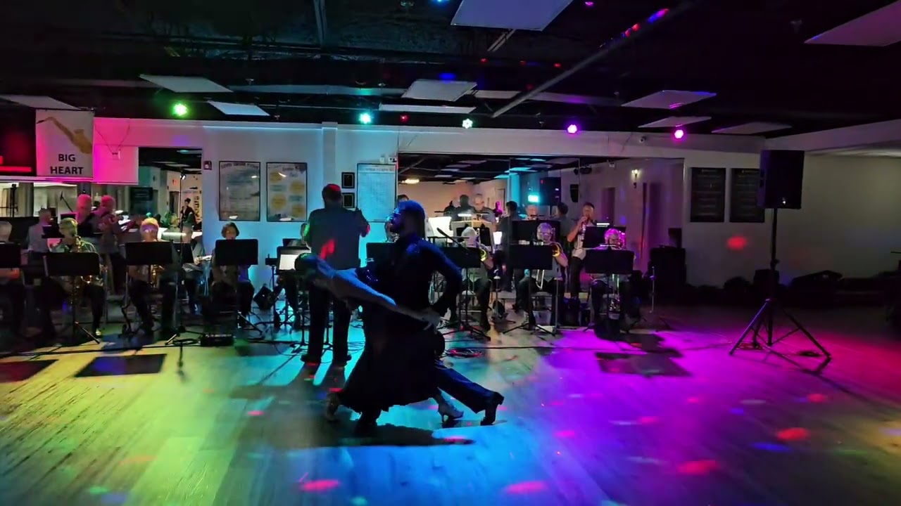Professional Show by Davy & Alina for Evening with Hilton Head Big Band!