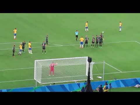 GOL DO NEYMAR VISTO DA ARQUIBANCADA (BRASIL VS ALEMANHA)