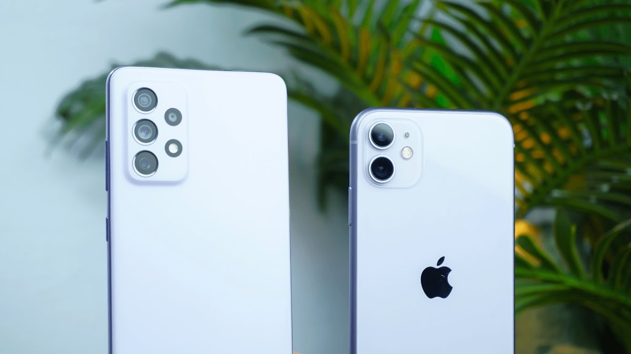 Iphone 11 VS Samsung Galaxy A72 | Camera & Speed Comparison Test