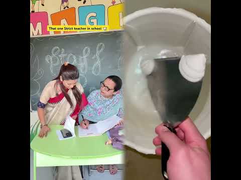 That one strict teacher in school 🏫 #shorts #sejalgabashorts #school #teacher