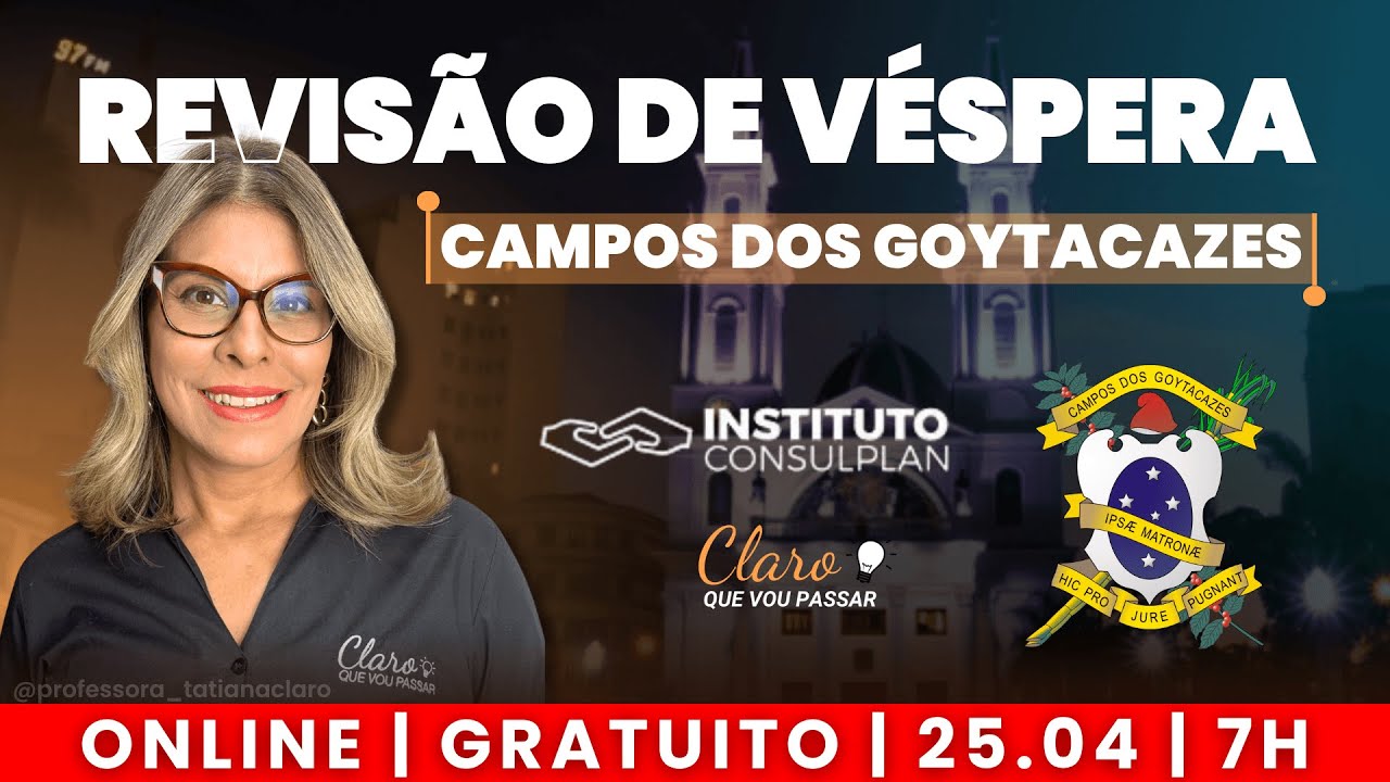 Revisão de Véspera | SEDUCT Campos dos Goytacazes