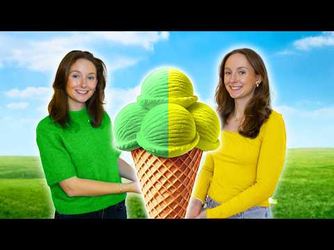 Vi äter bara Grön VS Gul mat i 24h!