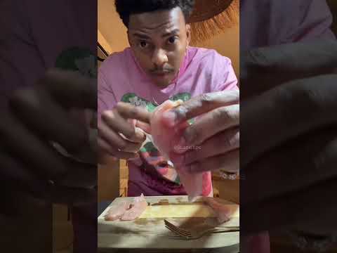 Enlever le nerf du poulet facilement 🍗😱