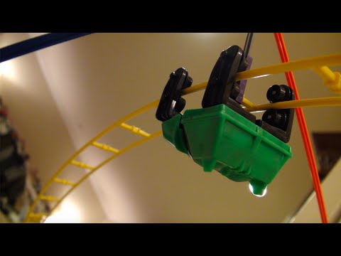 Massive Knex Roller Coaster Video