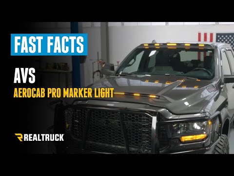 AVS AeroCab Pro Marker Light Fast Facts