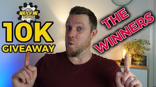 10K GIVEAWAY WINNERS