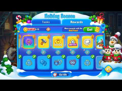 Fishdom 4033 level no🧨💣Hard Gameplay Story