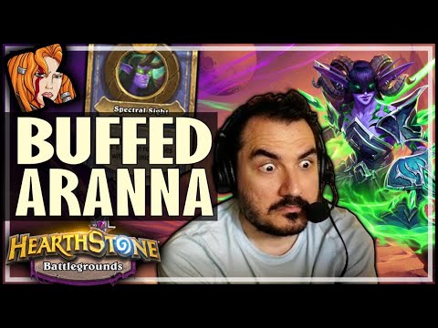 THEY BUFFED ARANNA! - Hearthstone Battlegrounds