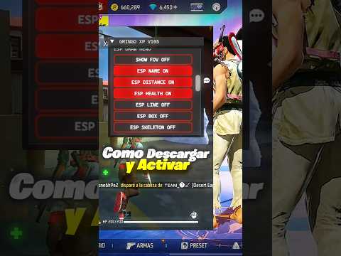 🔥Como INSTALAR HACKS para FREE FIRE 2025 para CELULAR ✅️ HACK MOD MENU GRINGO XP ACTUALIZADO