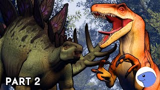 Stegosaurus vs Spinoraptor | Animation (Part 2)