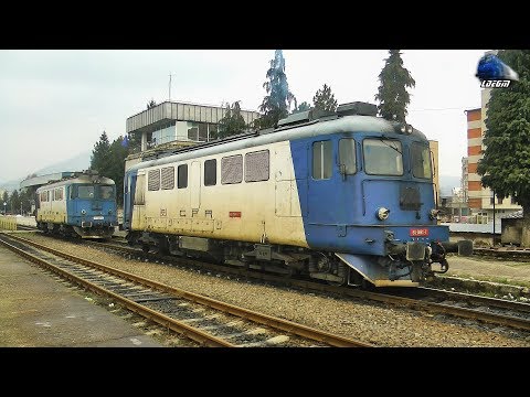 060-DA 60-0808-0 & LDE2100 60-0881-7 la Manevra/Shunting in Gara Baia Mare Station 06 February 2018