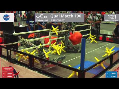 2017 VRC-MS Oppo Q190 - 1481B 2533B vs 1981F 103D - 39 to 10