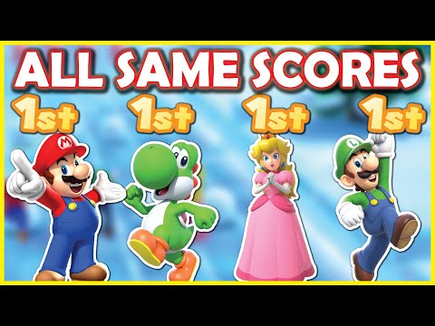 What if everyone gets the SAME SCORE in Mario Party 10?