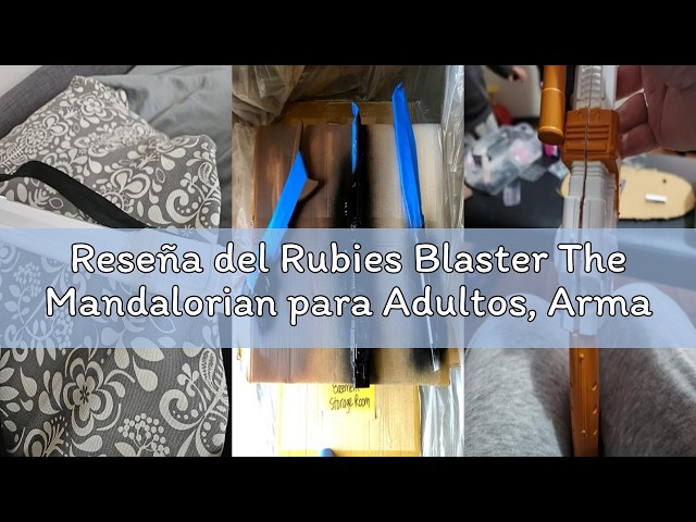 Vídeo relacionado con Rubies Disfraz Mandalorian Clásico para adultos, hombres y mujeres, Jumpsuit con detalles impresos, capa y máscara, Licencia Oficial Star Wars para Carnaval, fiestas, cosplay