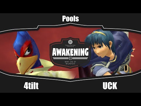 Awakening 2 - 4tilt (Falco) Vs. SYPG | UCK (Marth) - Pools - Melee Singles