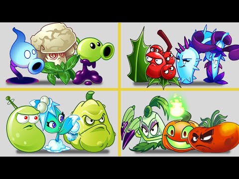 PvZ 2 4 Random Team Plants vs Team Zombies #23