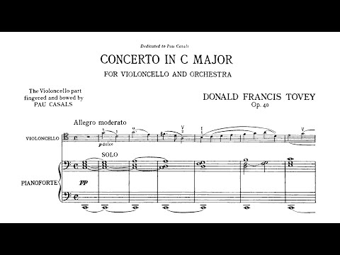 Donald Tovey – Cello Concerto