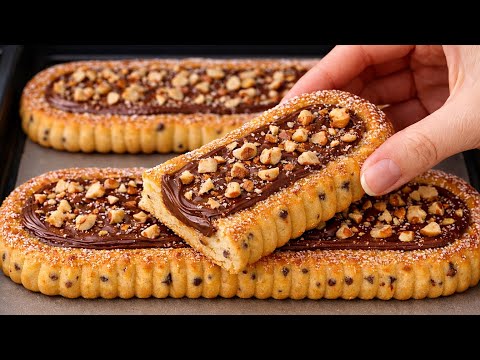 10-Minute Cookies! No Butter! You'll make this recipe every day! Delicious cookies!