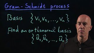 Gram-Schmidt process | Lecture 19 | Matrix Algebra for Engineers