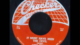 It Must Have Been The Devil - Otis Spann