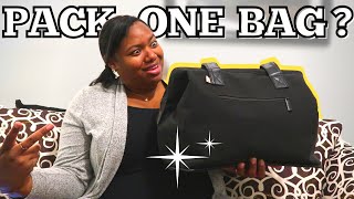 TRAVEL WITHOUT CHECKED LUGGAGE | Instead Pack Basic Economy Personal Item and Carry-On Bags