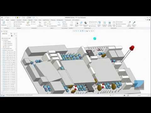 ECAD - Načtení plošného spoje včetně součástek do PTC Creo Parametric nebo Pro/ENGINEER