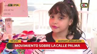 Movimiento sobre la calle Palma