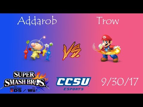 Riptide 2 - Smash 4 - Addarob (Olimar) vs Trow (Mario)