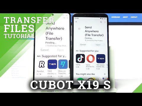 How to Send Files from Android Device to CUBOT X19 S – Use Send Anywhere App