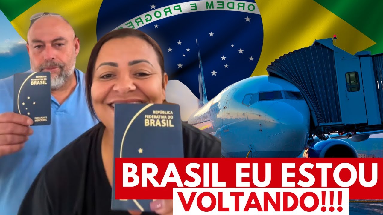 É HORA DE DAR TCHAU PARA A AMÉRICA, EU ESTOU VOLTANDO PARA CASA! ATÉ JÁ BRASIL.