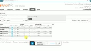 Download the video "RabitMq Topic Exchange creation and configuration #rabbitmq #queues #software #softwareengineer"