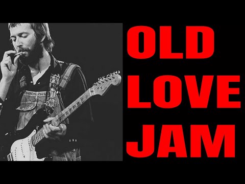 Old Love Jam Eric Clapton Style Guitar Backing Track (A Minor)