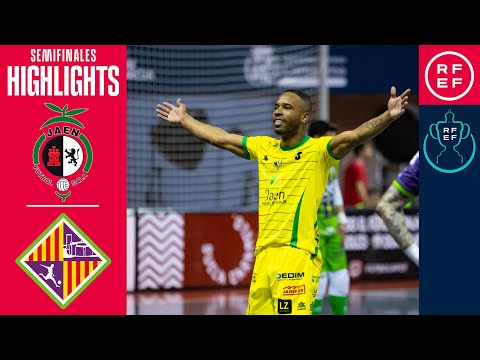 Resumen #CopadelReyFS Jaén Paraíso Interior 3-2 Illes Balears Palma Futsal | Semifinal