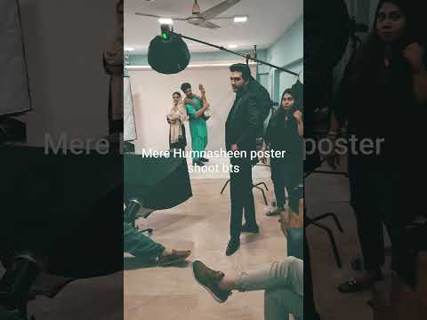 Mere Humnasheen poster shoot bts #outopusdezign #harpalgeo