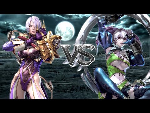 SOULCALIBUR V | Amy Lionheart (Ivy) Vs. The Black Deity (Tira)