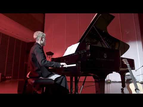 Contemporary Jazz Piano Performance with drum set 