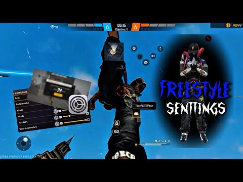 Settings ViniX Freestyle ⚙️💀 | 99% Skills HeadShot Free Fire Highlights 🇧🇷🔥