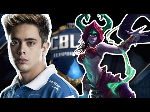 Jogada MITOLÓGICA do YODA (CBLOL 2016: KEYD X CNB)