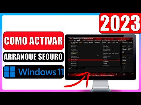 ✅Como activar arranque seguro o SECURE BOOT para Windows 11