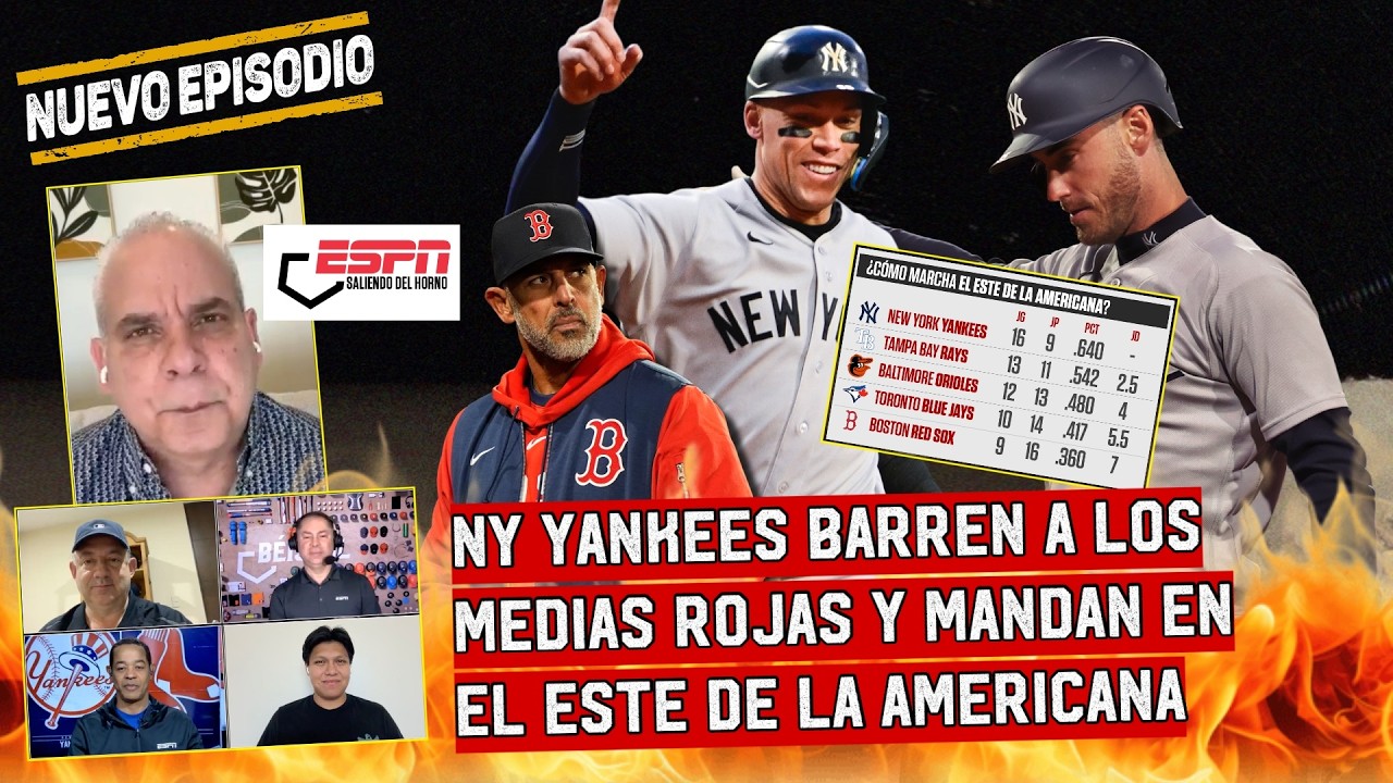 Los YANKEES hunden a los Medias Rojas y MANDAN en el ESTE de la LIGA AMERICANA | ESPN Béisbol