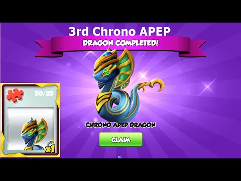 Got 3rd chrono APEP dragon-Dragon mania legends | Finished Chrono apep and chrono isis Castle event