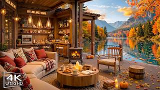 Download lagu Stress Relief with Relaxing Jazz Instrumental Music 🍂 Autumn Coffee Shop Ambience & Warm Jazz Music mp3