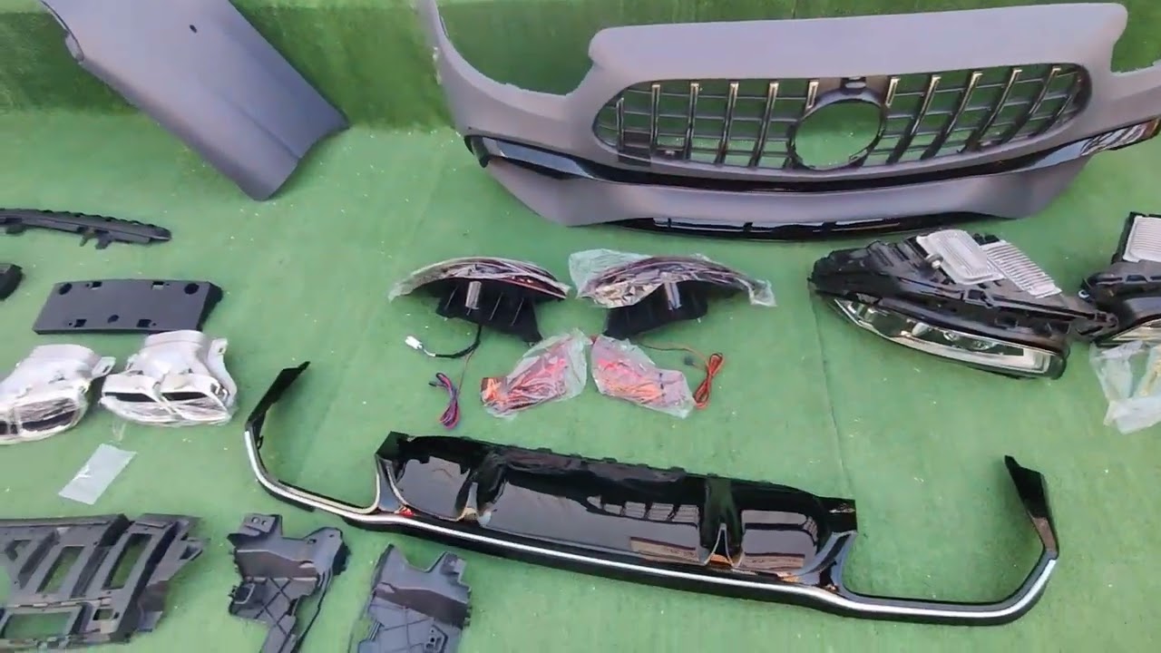 Mercedes E-сlass W213 2016-2023 рр. Комплект рестайлінгу в AMG E63 2024 року Video 2