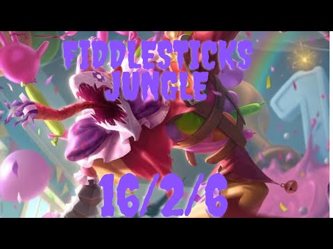 Fiddlesticks Jungle Gameplay Season 12 (No Commentary Gold 1)